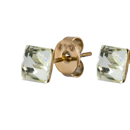 Пусеты Fiore Luna  Yellow, SWE2127/1 Y G фото 3